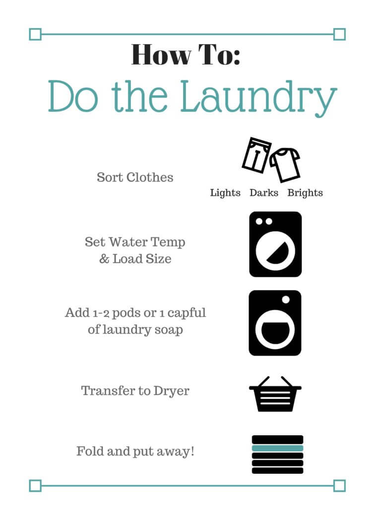 How to deals fo laundry