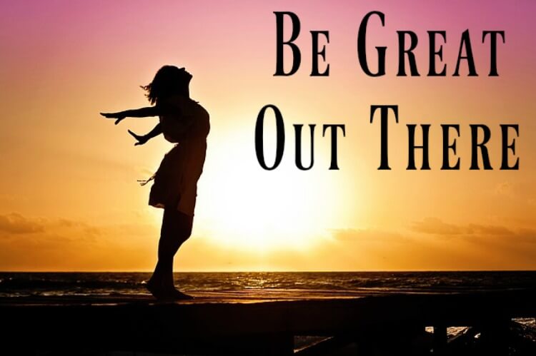  See how you can give someone a little encouragement to be #BeGreatOutThere #IC #ad