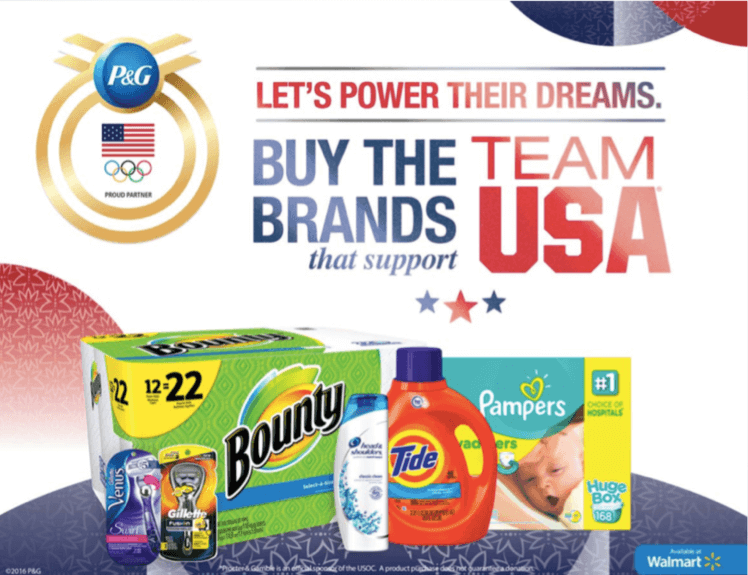 Support Team USA with P&G products @ Walmart like @HeadShoulders #ad #LetsPowerTheirDreams