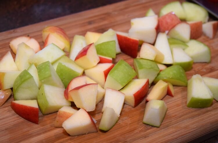 Easy Fall Apple Salad | The TipToe Fairy