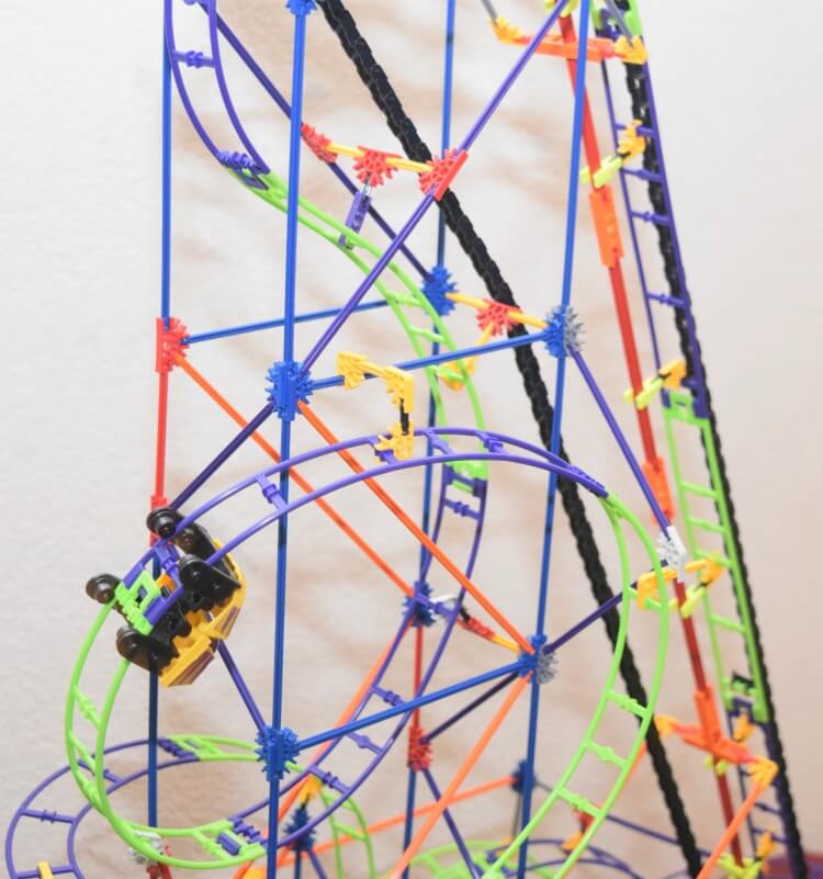 K NEX Wild Whiplash Roller Coaster The TipToe Fairy