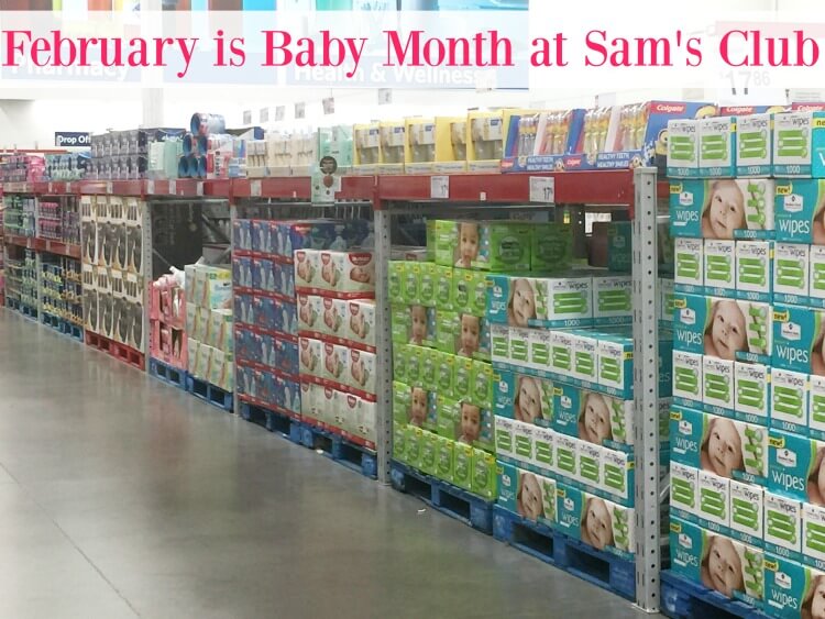 February is Baby Month at Sam's Club! Come see the savings! #ad 