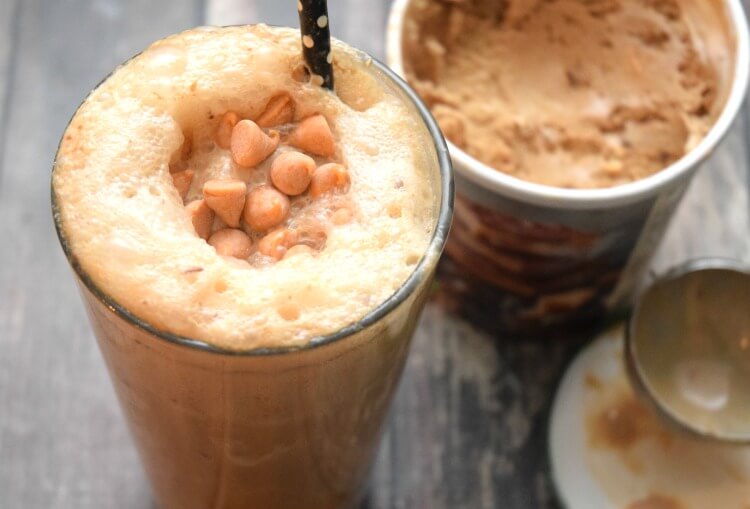 A Butter Beer Gourmet Ice Cream Float? Yes Please! #yum #drink #icecream
