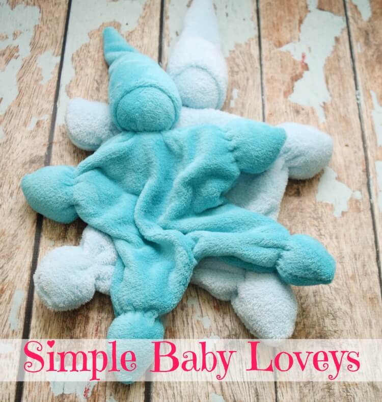 Simple Lovey for Baby The TipToe Fairy