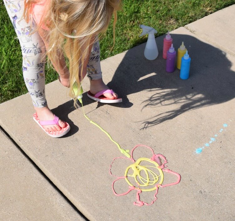 Sidewalk Chalk Paint - Kids Activity Zone