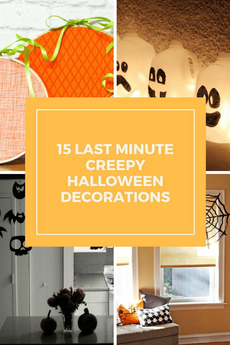 More than 15 Last Minute #Halloween Decorations You Can Make! 