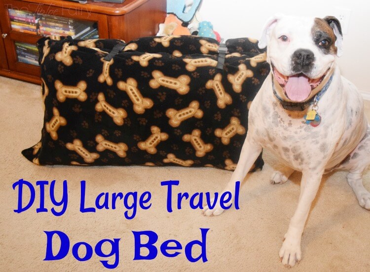 Portable dog outlet bed