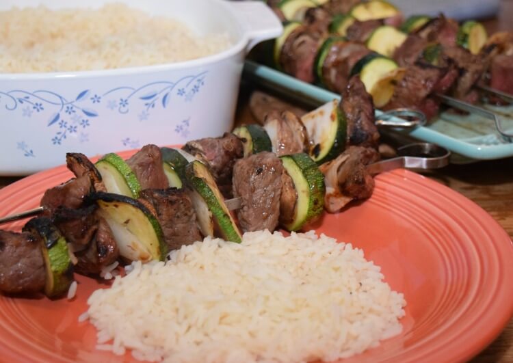 You'll love these Sesame Steak & Veggie Kabobs - It's #GrillingMadeSimple! #ad @walmart