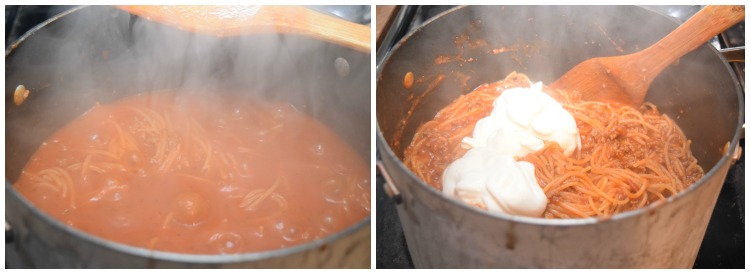 Delicious One Pot Creamy Spaghetti. @MarketStreet__TX AD #SignatureCare 