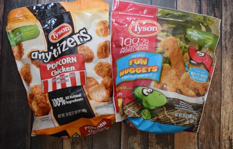 Look for marked packages of Tyson® chicken products with No Antibiotics Ever! #ad