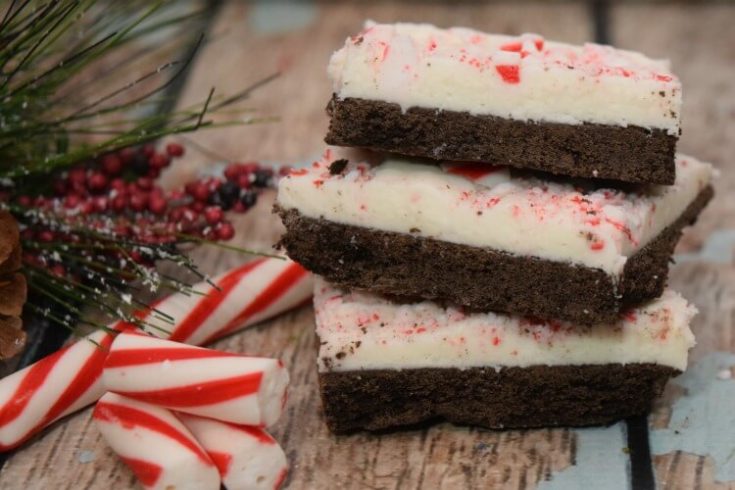 Chocolate Peppermint Sugar Cookie Bars