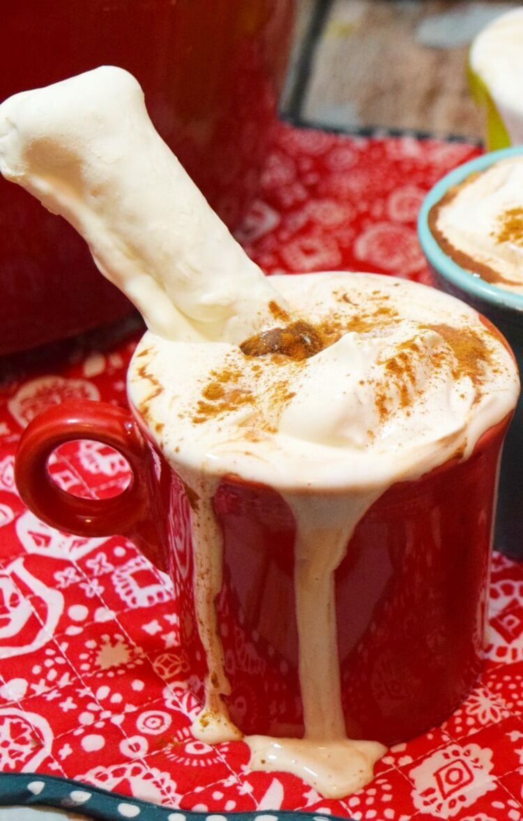 Mexican Hot Chocolate w/ Bone Dippers Inspired by @Disney @Pixar COCO movie! #disney #movie