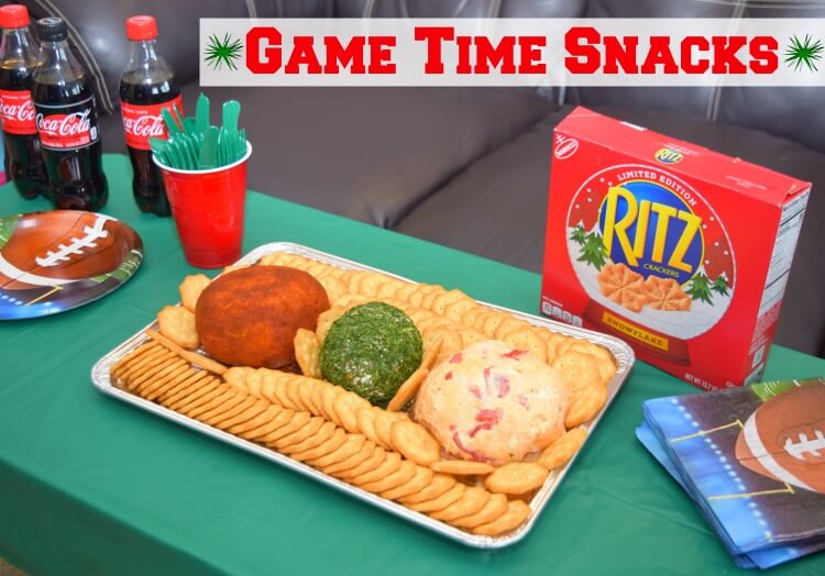 3 Easy Game Time Snack Cheese Balls they'll love! #ad #TogetherforGameTime @cocacolaunitedstates @ritzcrackers @Walmart @SheSpeaksUp 
