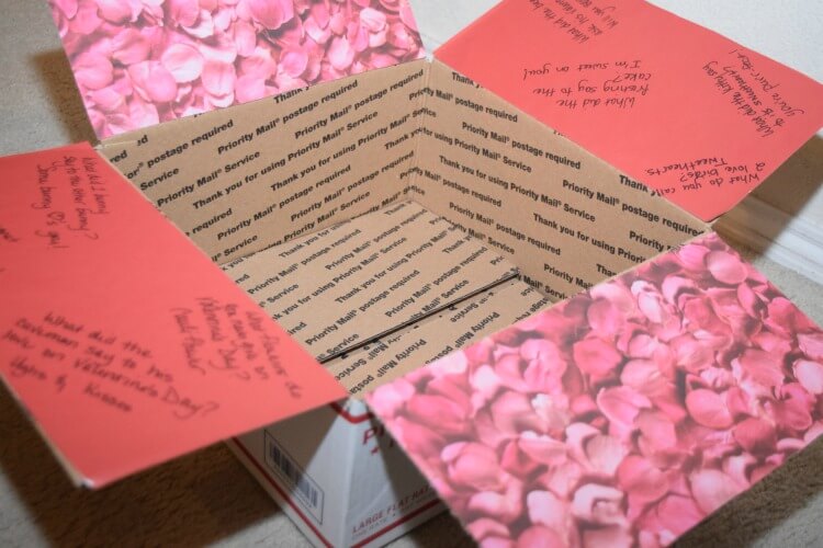 Valentine's Day Care Package for College Kids | The TipToe ...