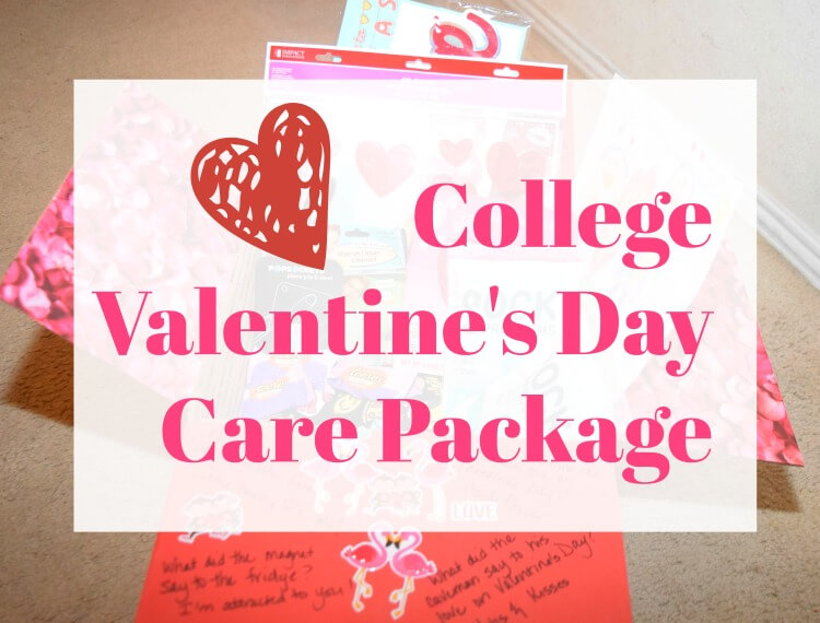 Valentine Care Package For College Students Sunshine And Rainy Days