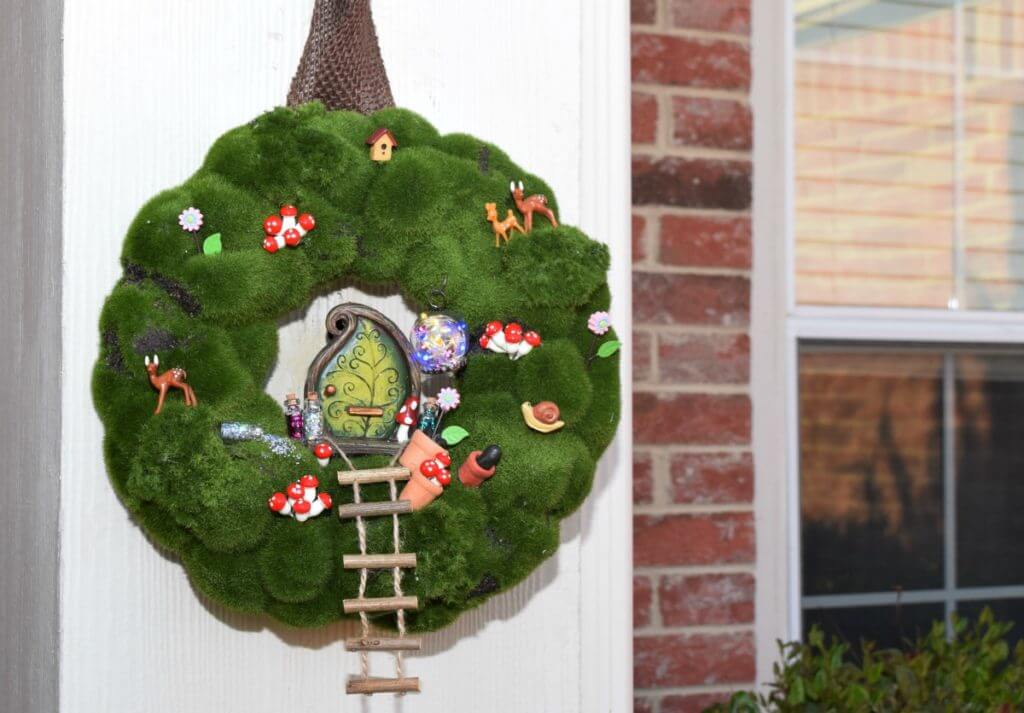 Fairy Garden Wreath  The TipToe Fairy