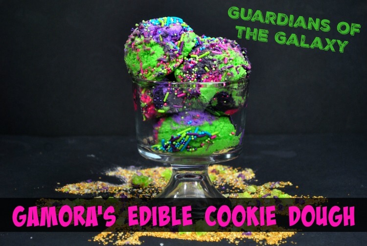 Guardians of the Galaxy Edible Cookie Dough is the perfect snack for an Avengers movie-watching party!