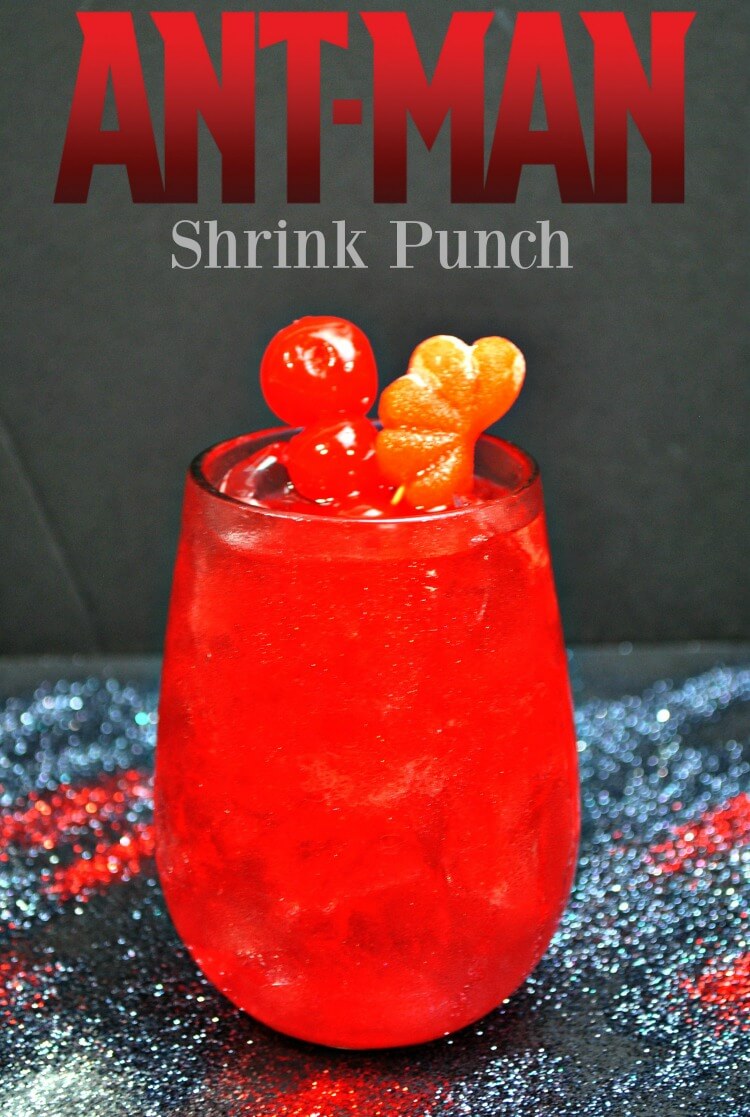 Try this fun drink ANT-MAN Shrinking Punch - perfect for the kids!