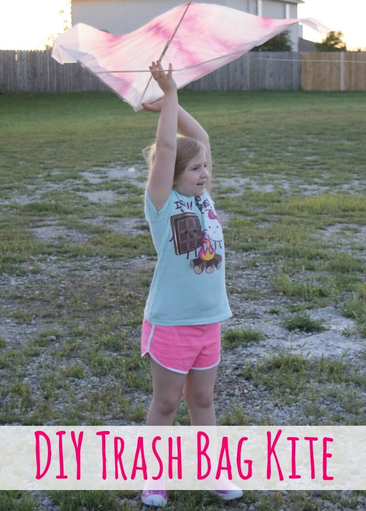 DIY Trash Bag Kite!