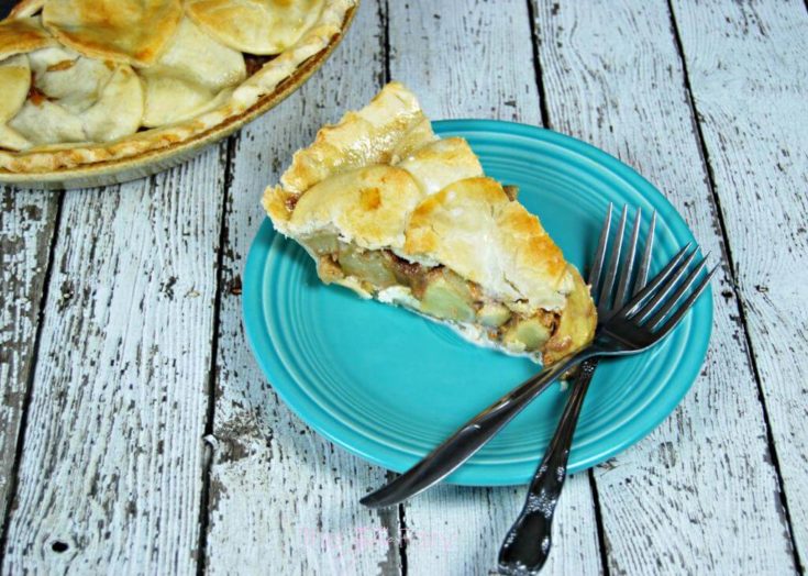 Cream Cheese Dulce de Leche Apple Pie