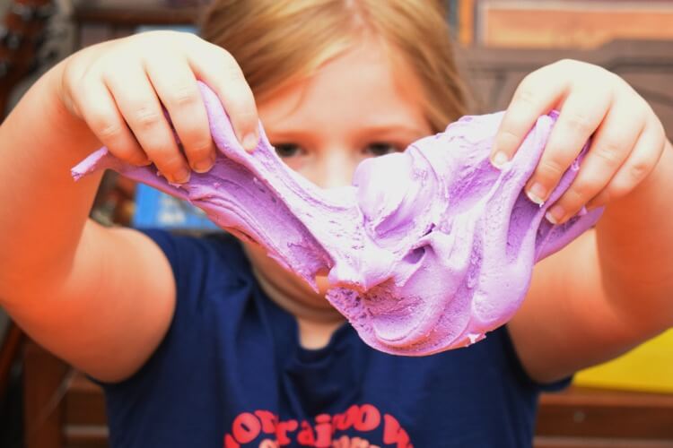 Making Edible Frosting Slime