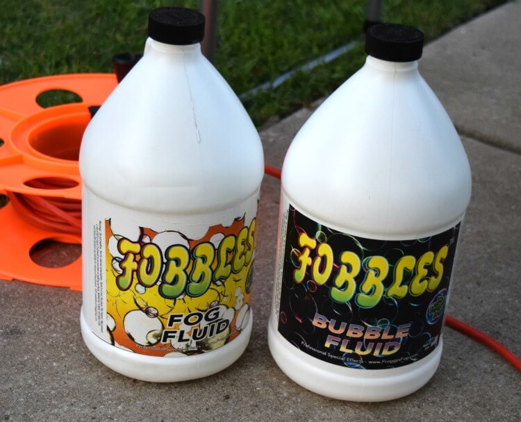 Fobbles - fog fluid and bubble fluid