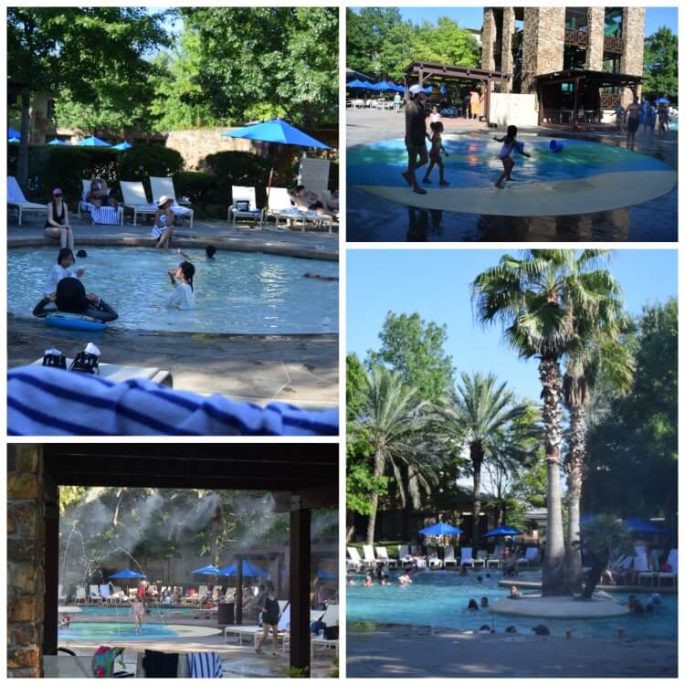 The water park at The Woodlands Resort