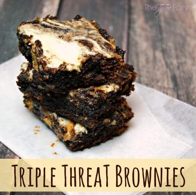 Triple Threat Brownies