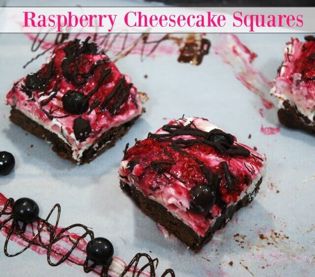 Raspberry Cheesecake Squares