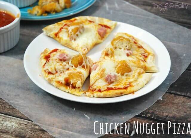 Chicken Nugget Pizza