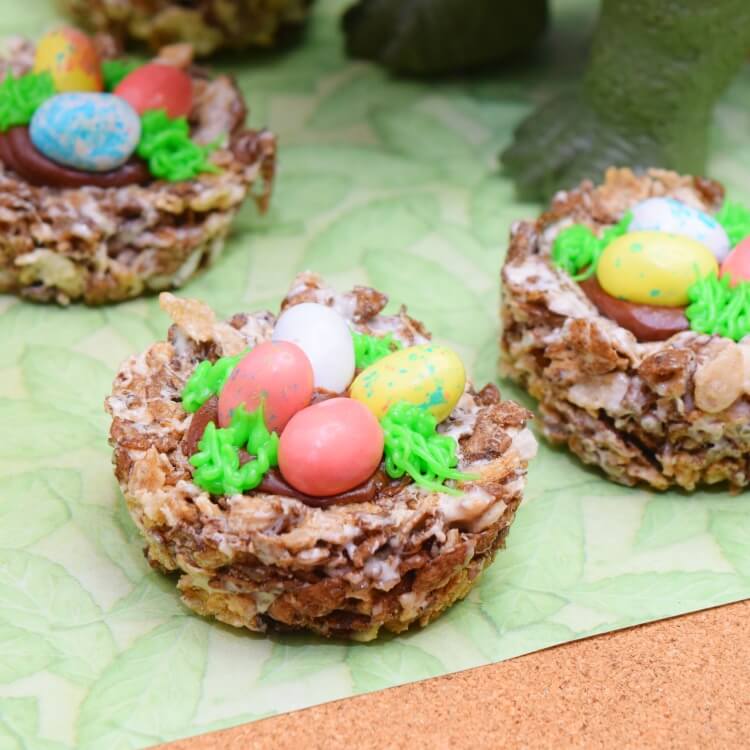 Dinosaur Egg Nests made easy