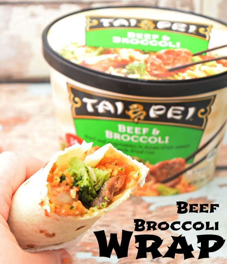 Tai Pei Beef Broccoli Wrap