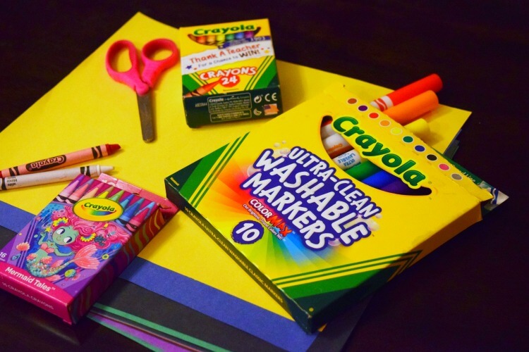 Crayola is my favorite brand for quality school supplies like crayons and markers. 