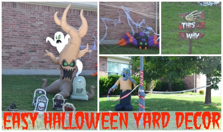 diy halloween yard decorations