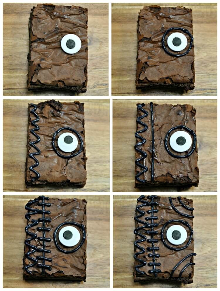 How to decorate Hocus Pocus Spell Book Brownies