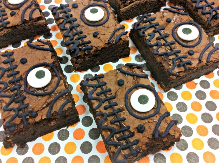 Hocus Pocus Spell Book Brownies for Halloween Treats