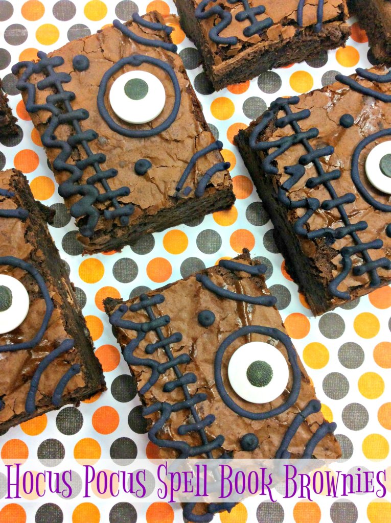 Hocus Pocus Spell Book Brownies