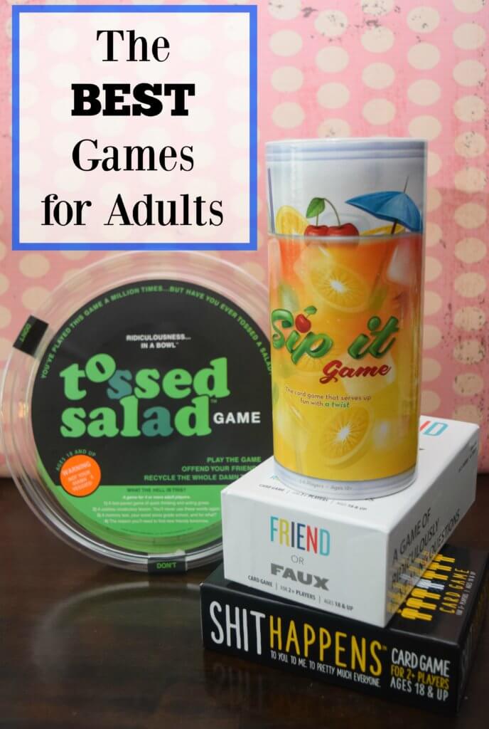 The BEST Adult games for game night!