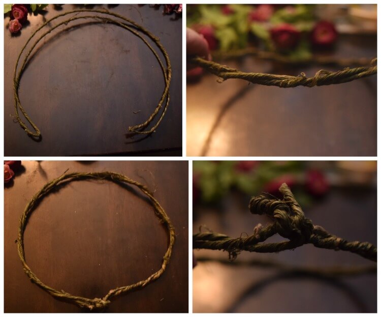 How to Make a Crown from Grapevine Wire