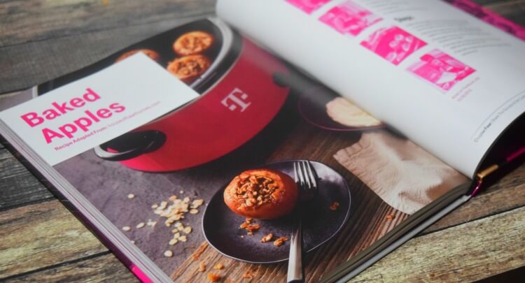 Making Baked Apples from the #SlowCookerSunday cookbook