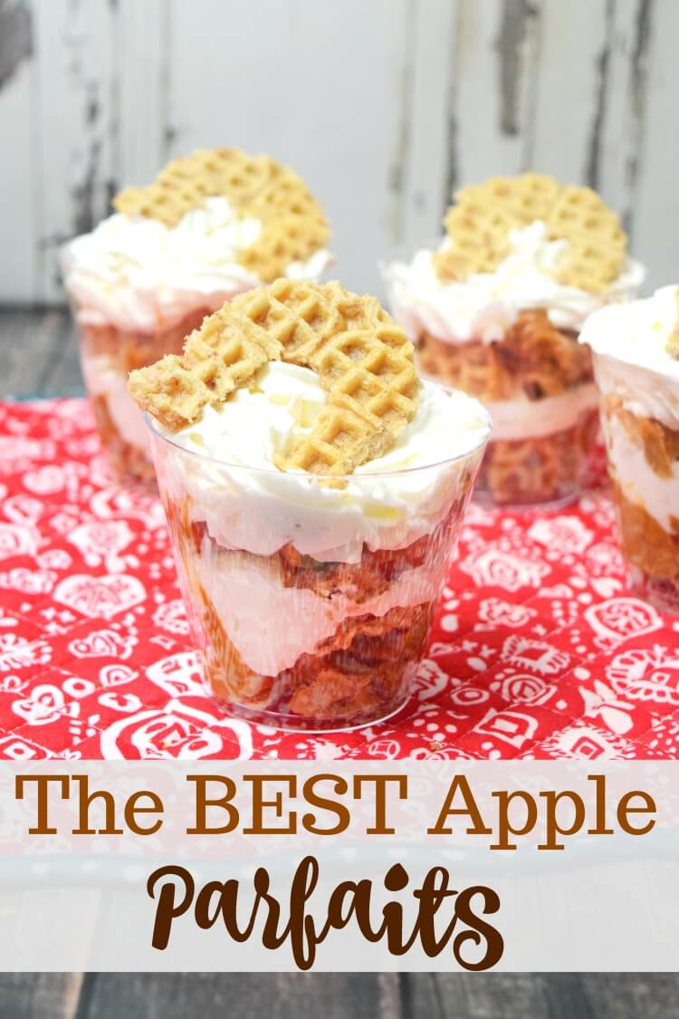 The BEST Apple Parfaits