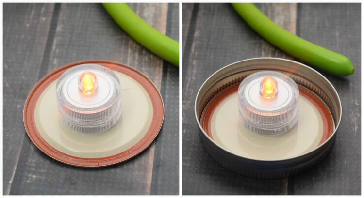 These LED submersible lights are simple to turn off and on and they flicker!