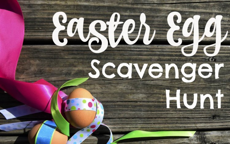 Make Your own Easter Egg Scavenger Hunt for the kids!