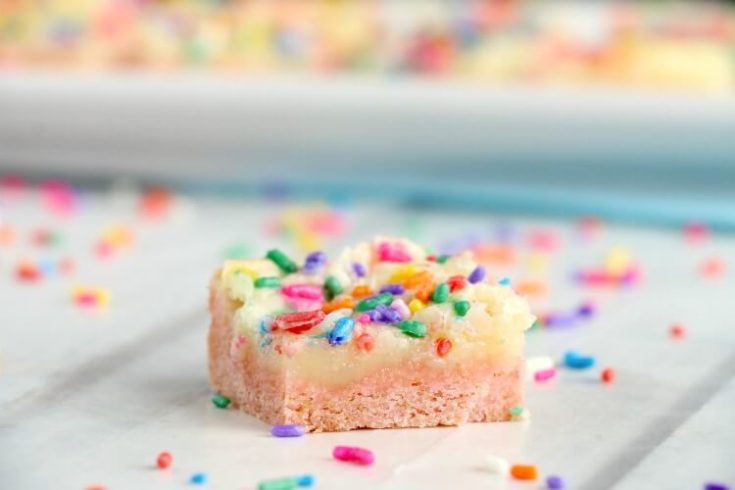 Gooey Unicorn Bars