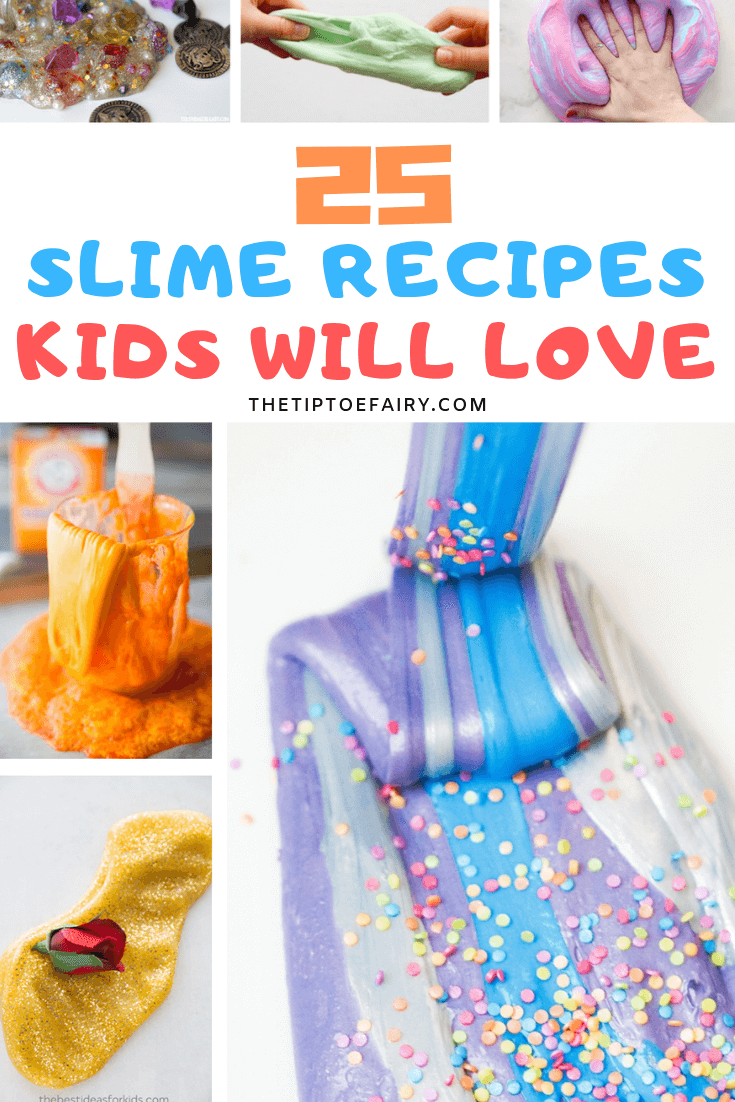 25 Slime Recipes Kids will Love