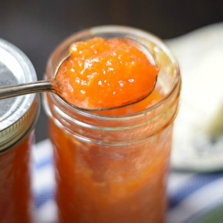 Super Easy Apricot Jam