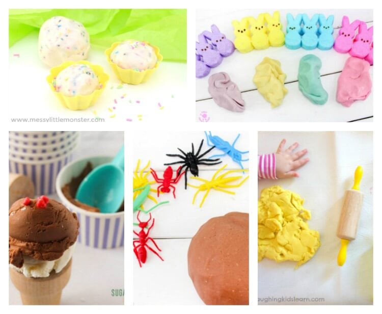 Cake batter to PEEPs Playdough recipes