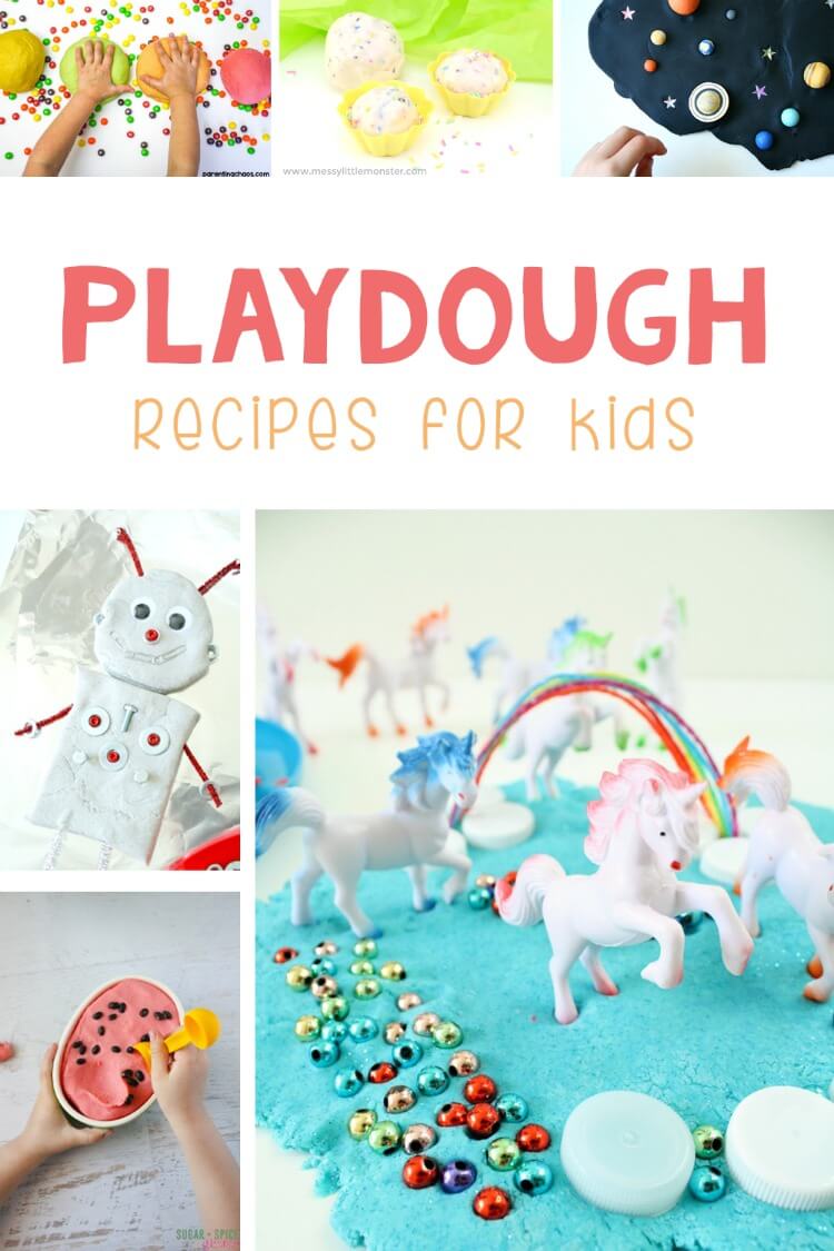 25 Playdough recipes for kids