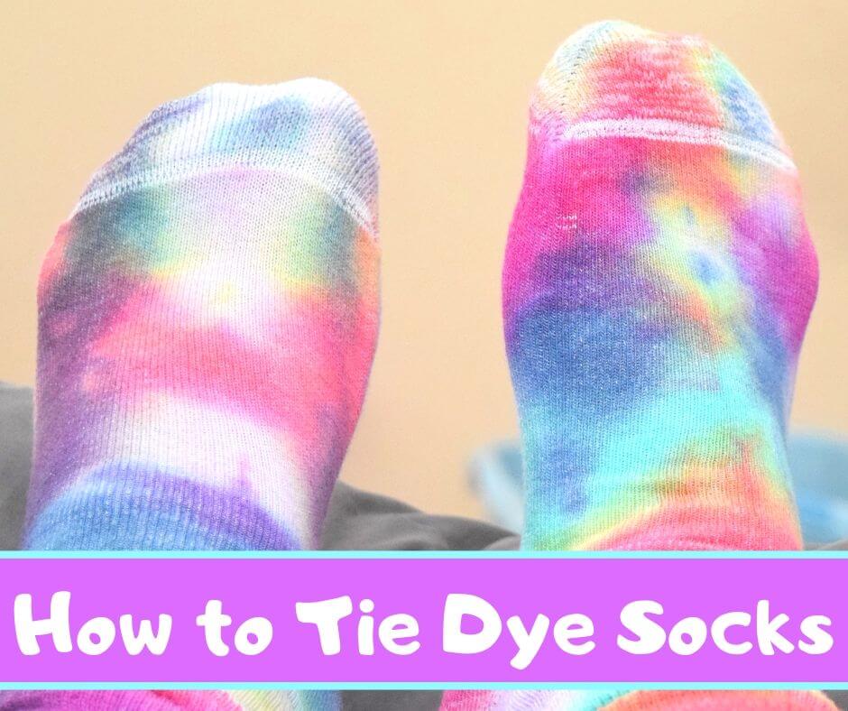 How to Make Tie Dye Socks