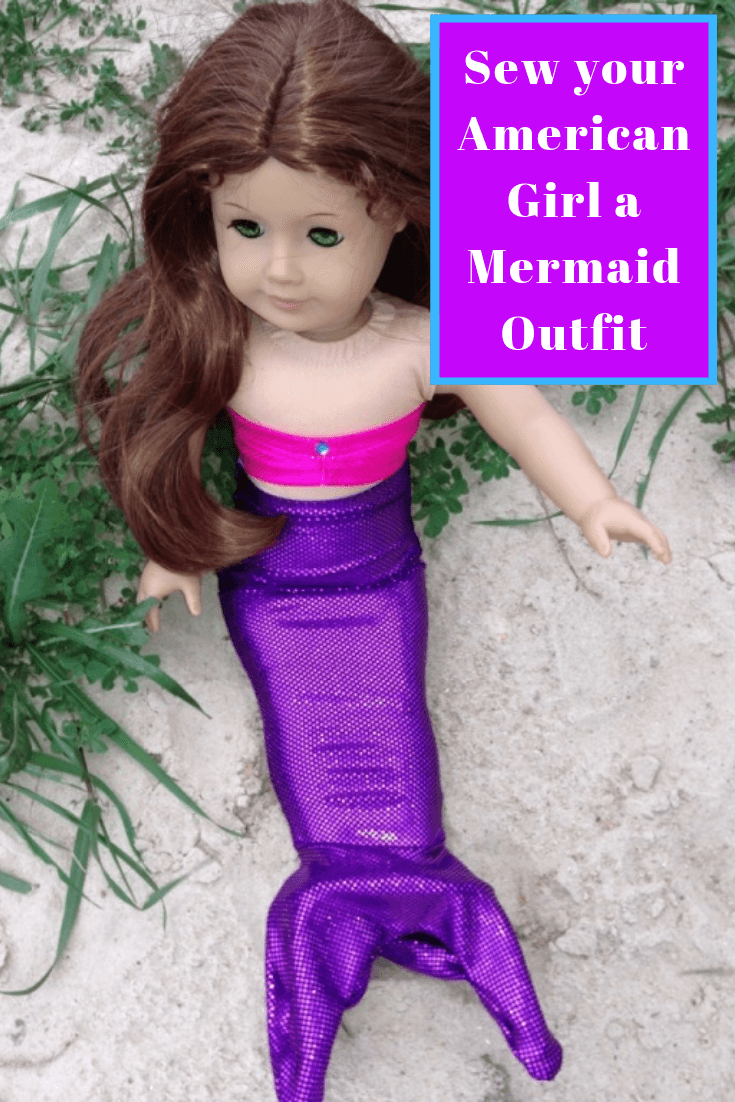 American girl shop doll mermaid outfit